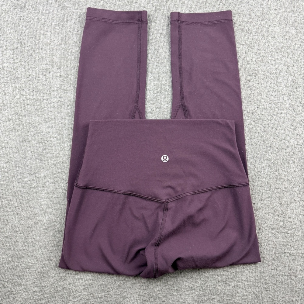 Lululemon Align High-Rise Pant 21" Plum Purple Yoga Leggings Size 4